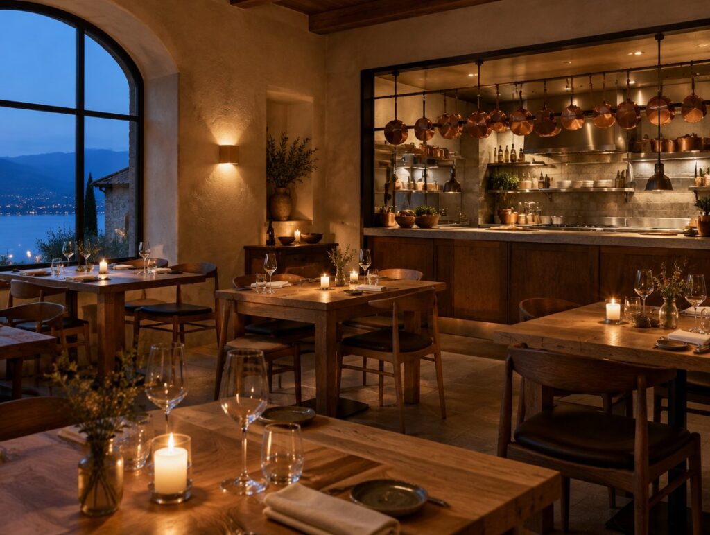De zaal van Restaurant Zout